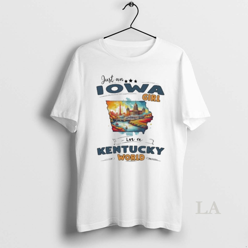 Original Just An Iowa Girl In A Kentucky World Retro