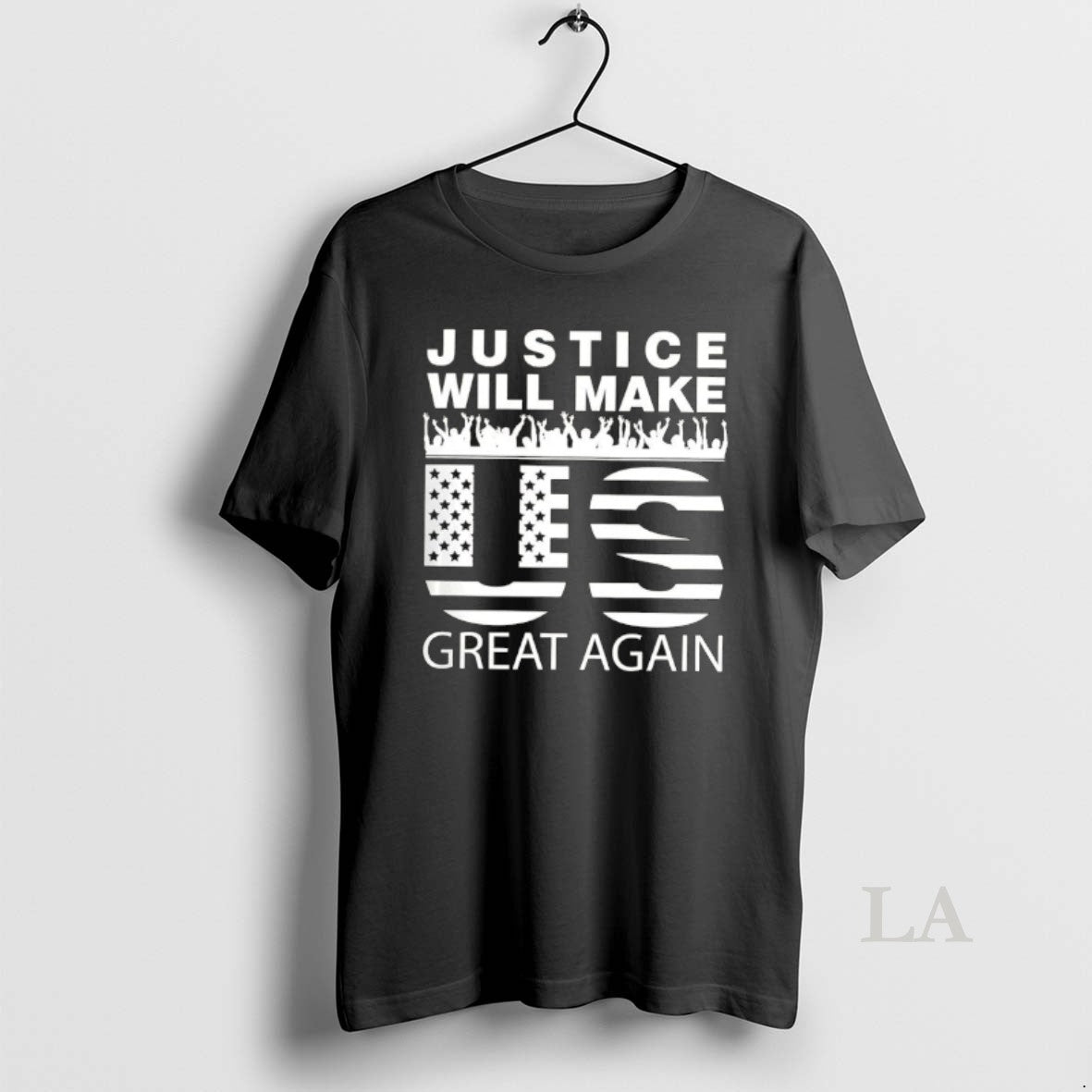 Original Justice Will Make Us Great Again American Flag