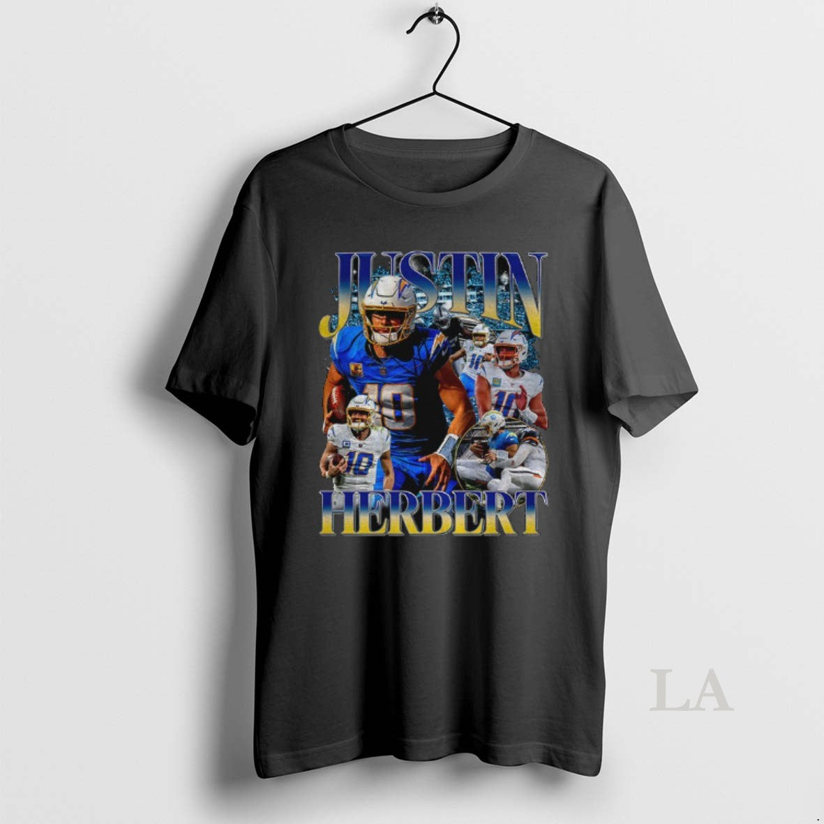Original Justin Herbert Los Angeles Chargers Nfl Football Graphic