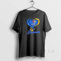 Original Kansas Jayhawks Football In Glitter Heart Fans