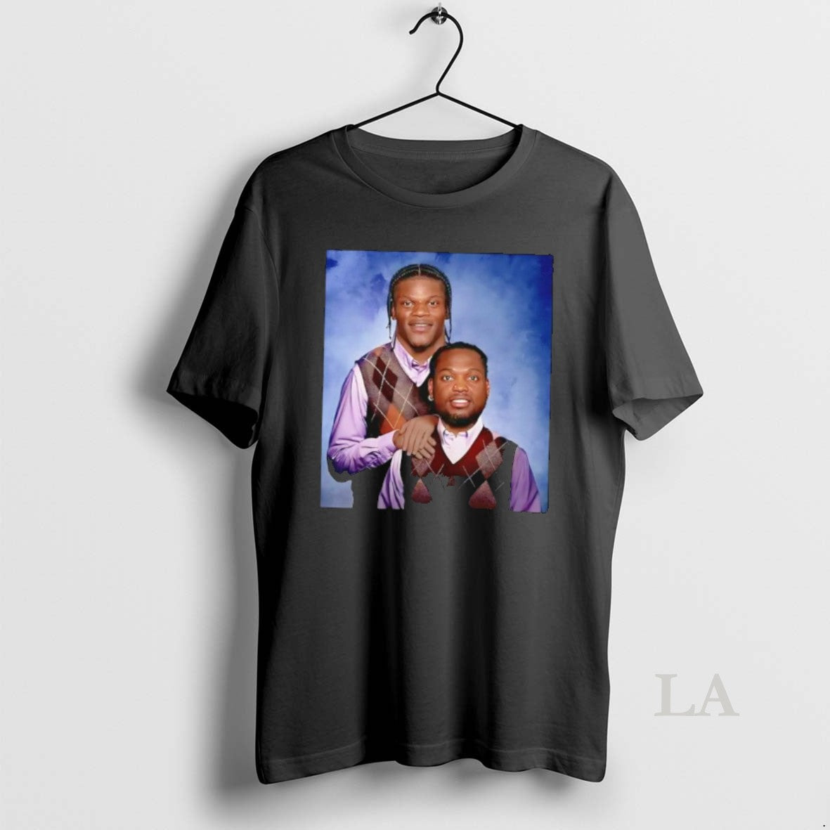 Original Lamar Jackson Derrick Henry Football Baltimore Step Brothers