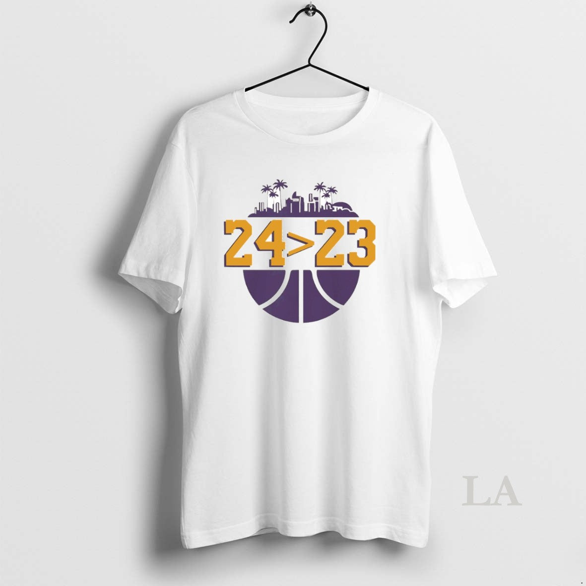 Original Los Angeles Lakers 24 Over 23 Circle