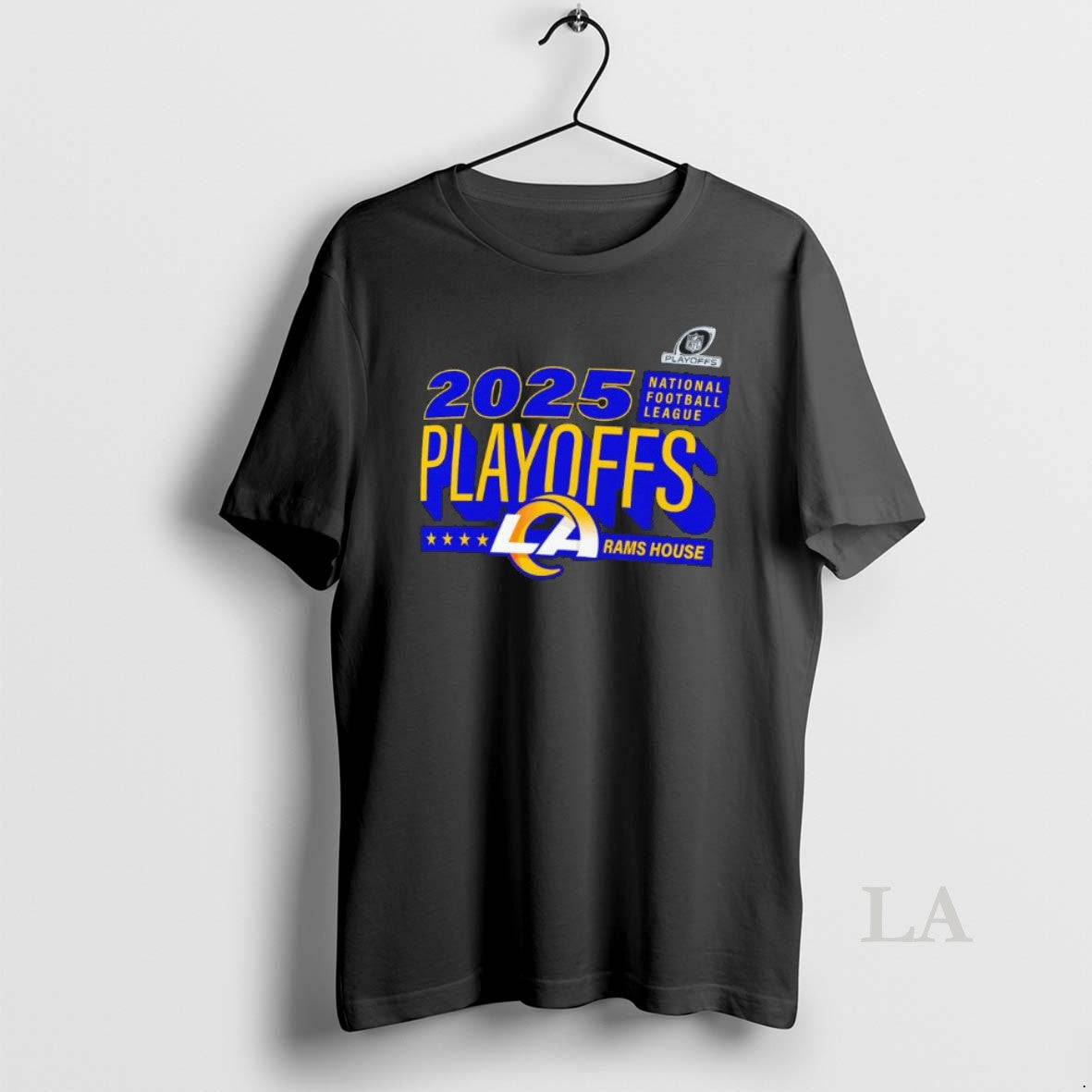 Original Los Angeles Rams 2025 Nfl Playoffs Logo