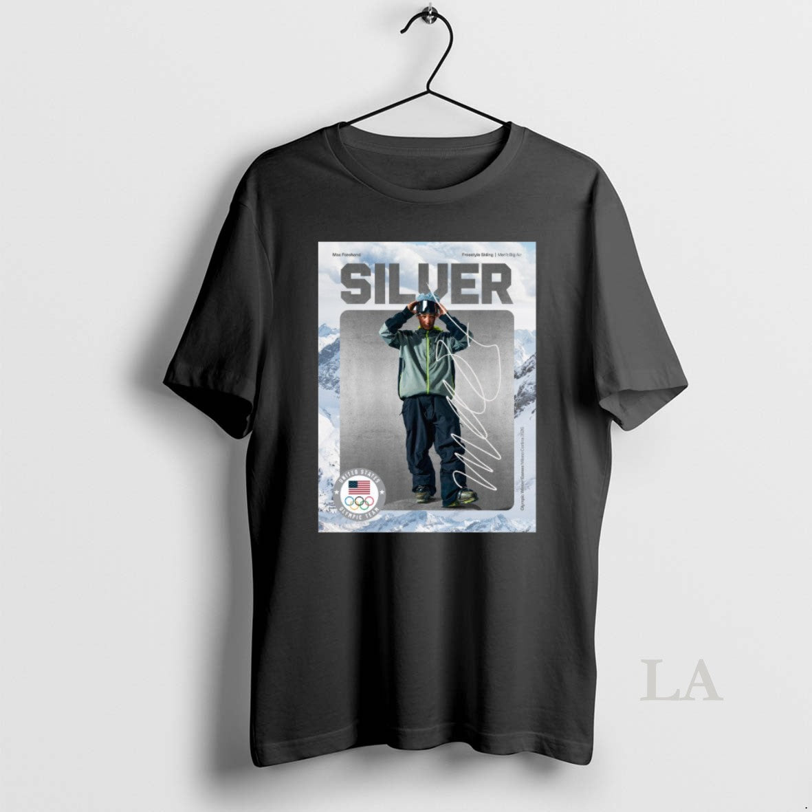 Original Mac Forehand Freestyle Skiing Mens Big Air Silver Signature