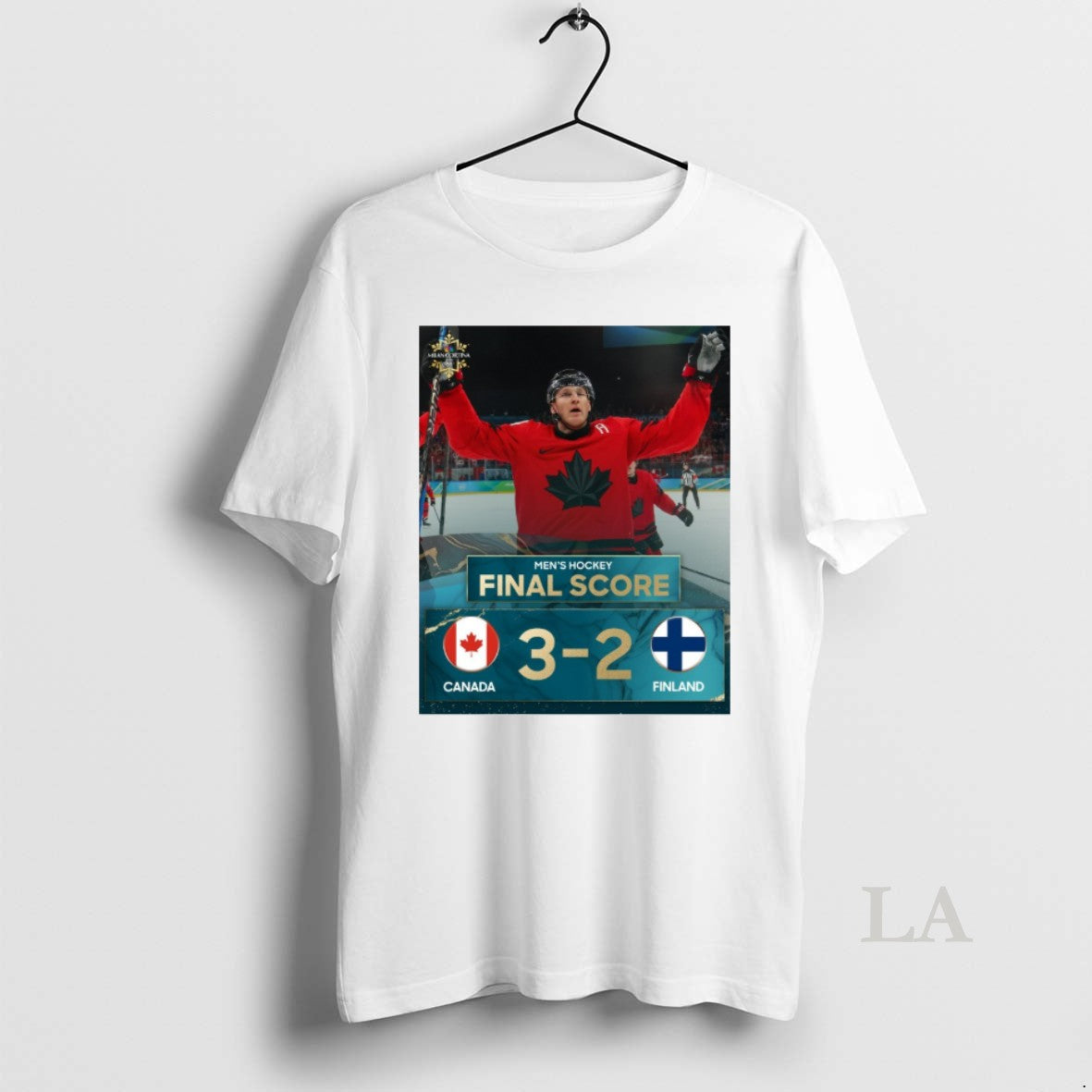 Original Mens Hockey Final Score 3 2 Canada Finland Winter Olympics 2026