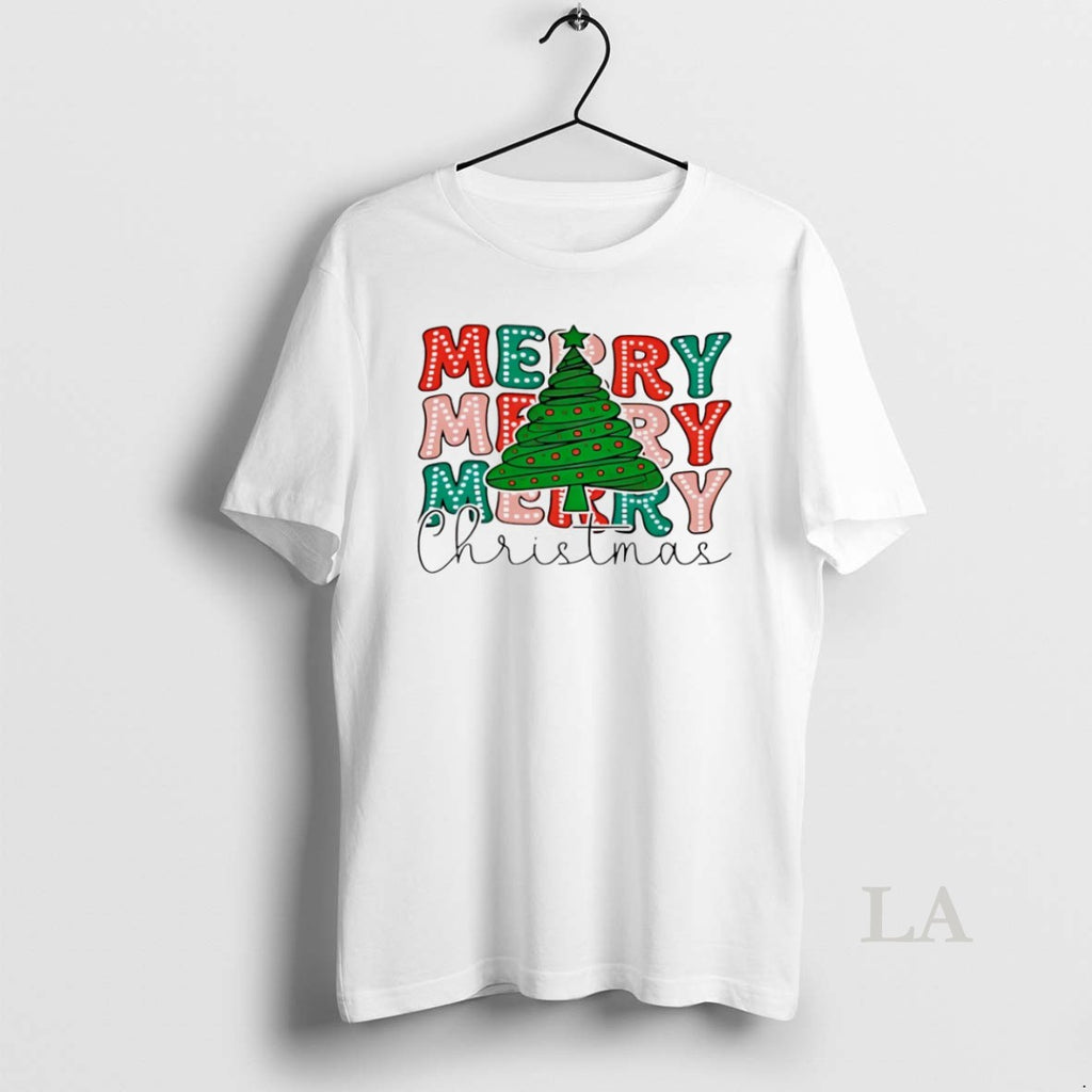 Original Merry Merry Merry Christmas Tree