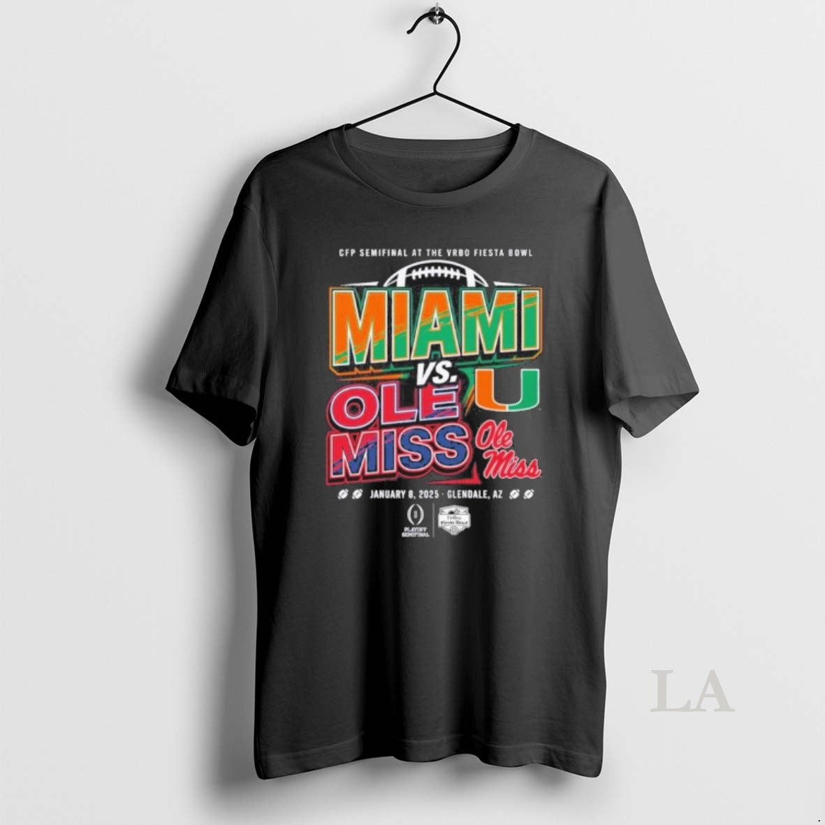 Original Miami Vs Ole Miss Fiesta Bowl 2025
