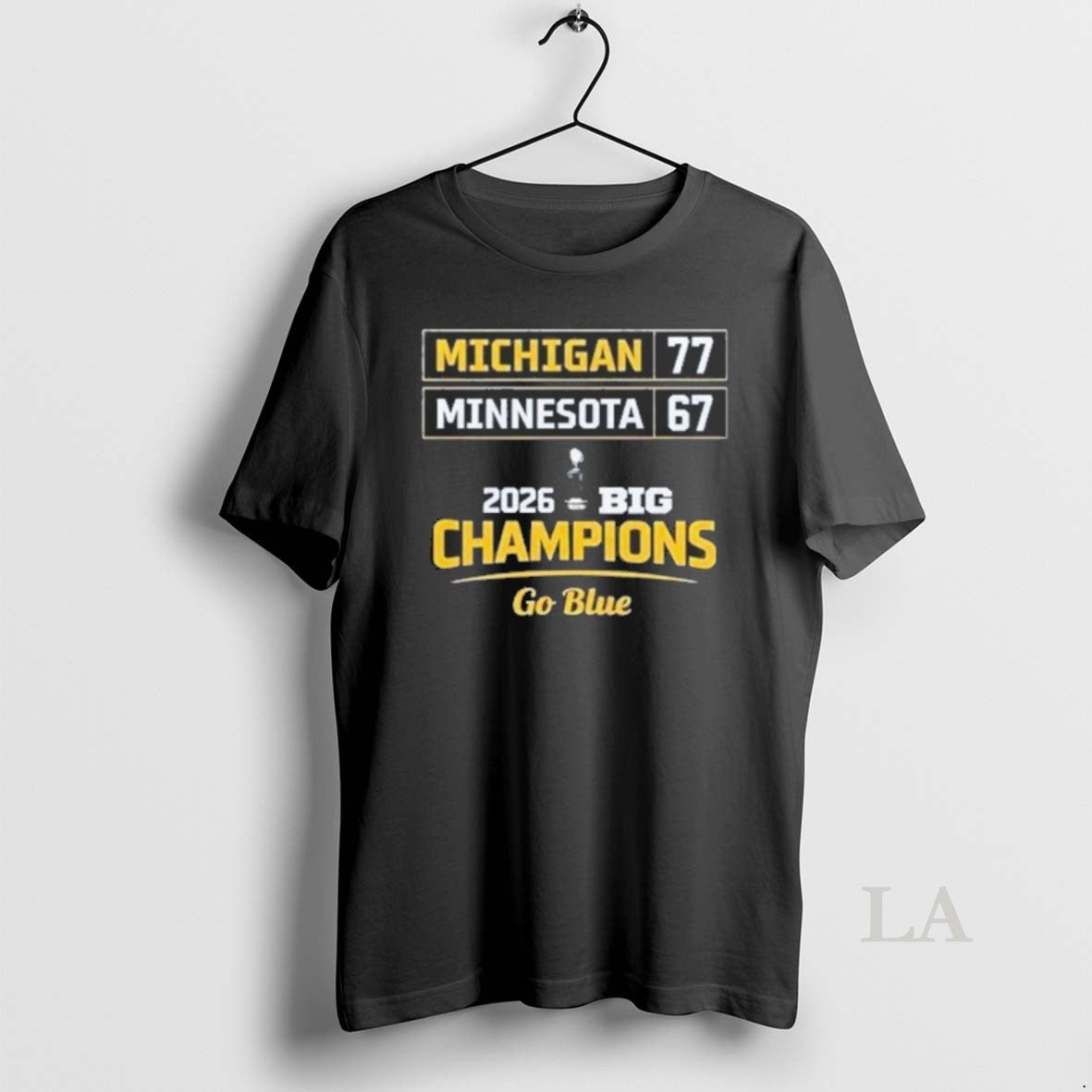 Original Michigan 77 Minnesota 67 2026 Big Champions