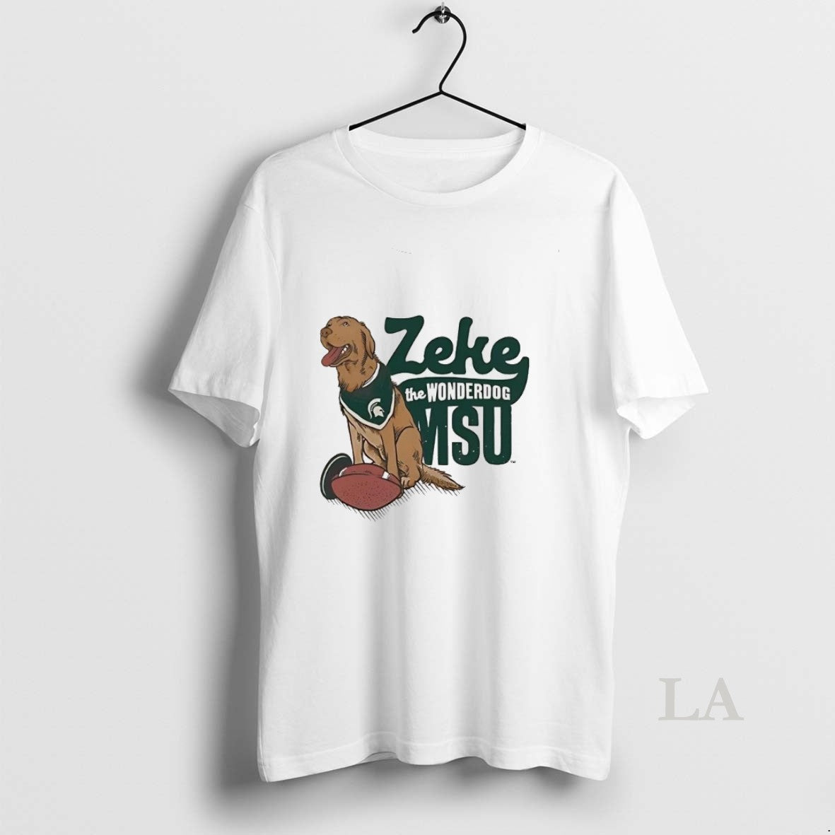 Original Michigan State Spartans Zeke The Wonderdog Msu Mascot