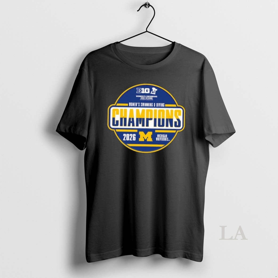 Original Michigan Wolverines 2026 Big Ten Womens Swimming And Diving Champions