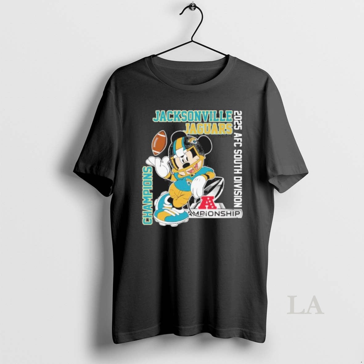 Original Mickey Mouse X Jacksonville Jaguars Afc South Division Champions