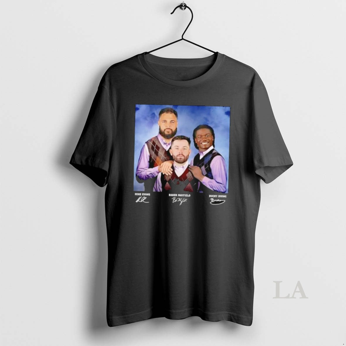 Original Mike Evans Baker Mayfield Bucky Irving Football Tampa Bay Step Brothers