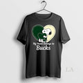 Original Milwaukee Bucks X Snoopy Cartoon Valentine 2026