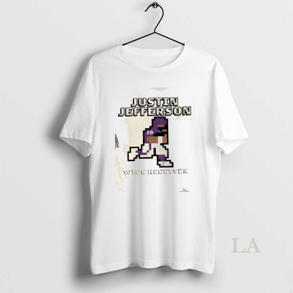 Original Minnesota Vikings Justin Jefferson Wide Receiver Retro Baller