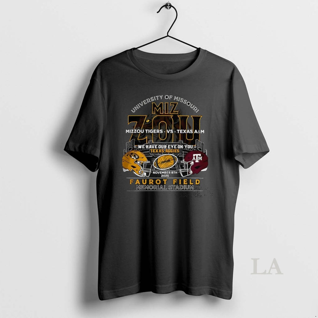 Original Mizzou Tigers Vs Texas Am Aggies 2025 Game Day Memorial Stadium