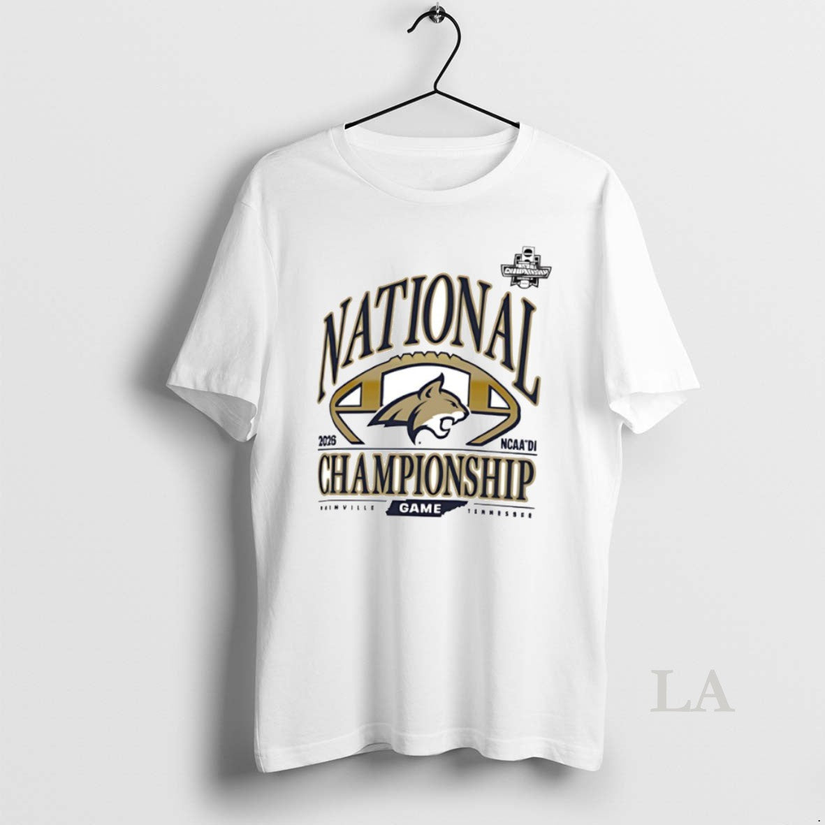 Original Montana State Bobcats 2026 Ncaa National Championship Game Nashville Circle