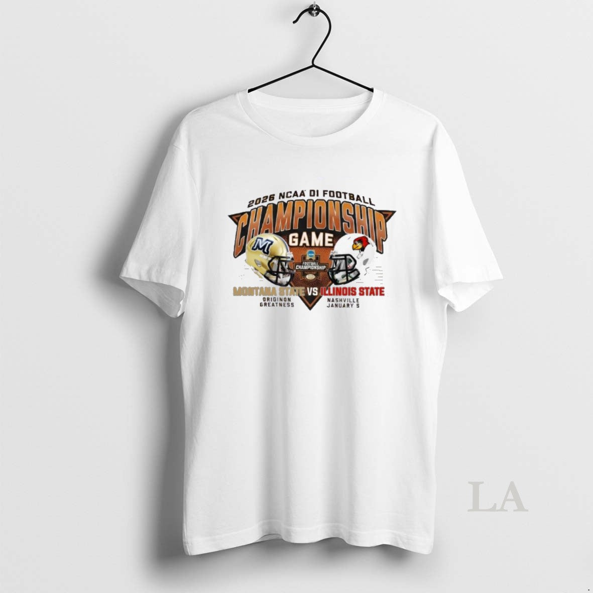 Original Montana State Vs Illinois State 2025 26 Ncaa Di Football Championship Matchup