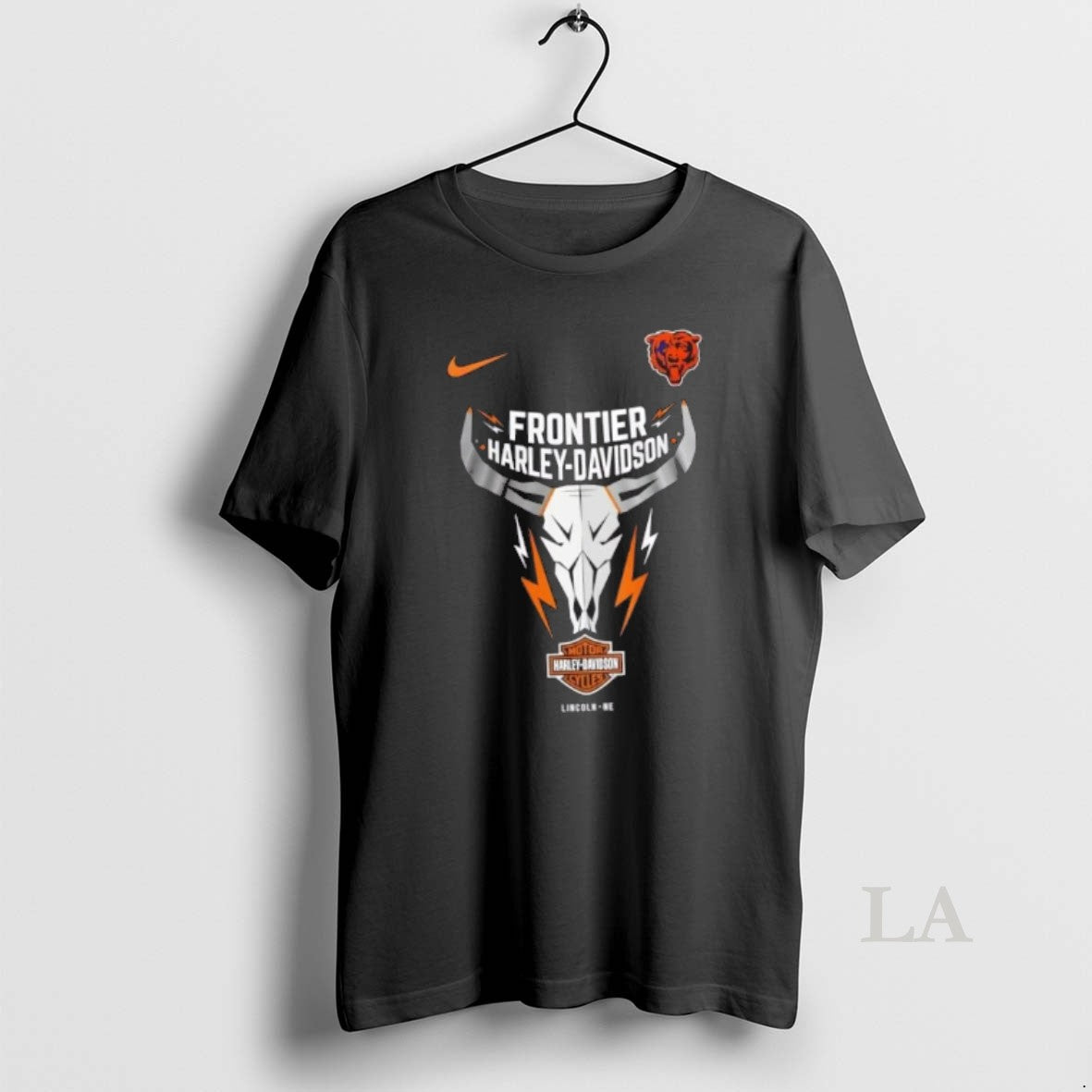 Original Nfl Chicago Bears X Frontier Harley Davidson 2 Sided