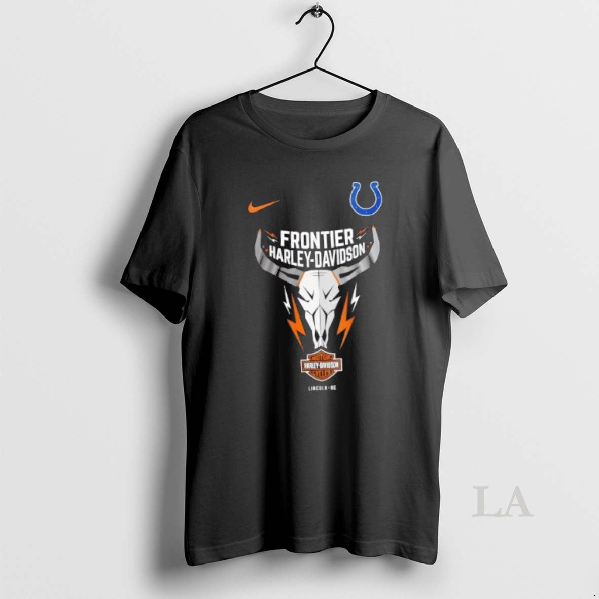 Original Nfl Indianapolis Colts X Frontier Harley Davidson 2 Sided