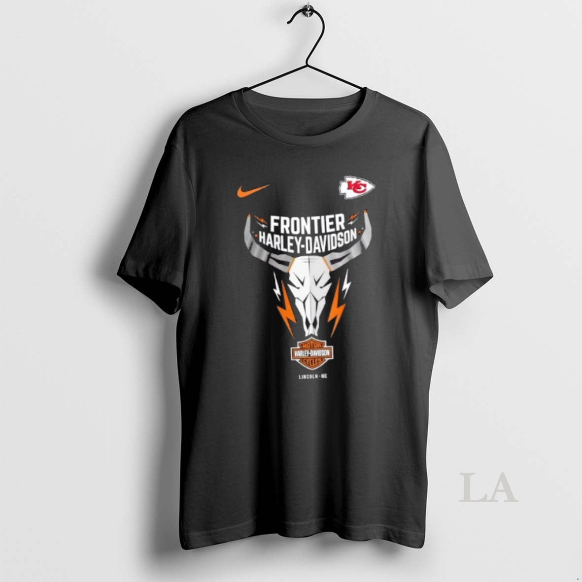 Original Nfl Kansas City Chiefs X Frontier Harley Davidson 2 Sided