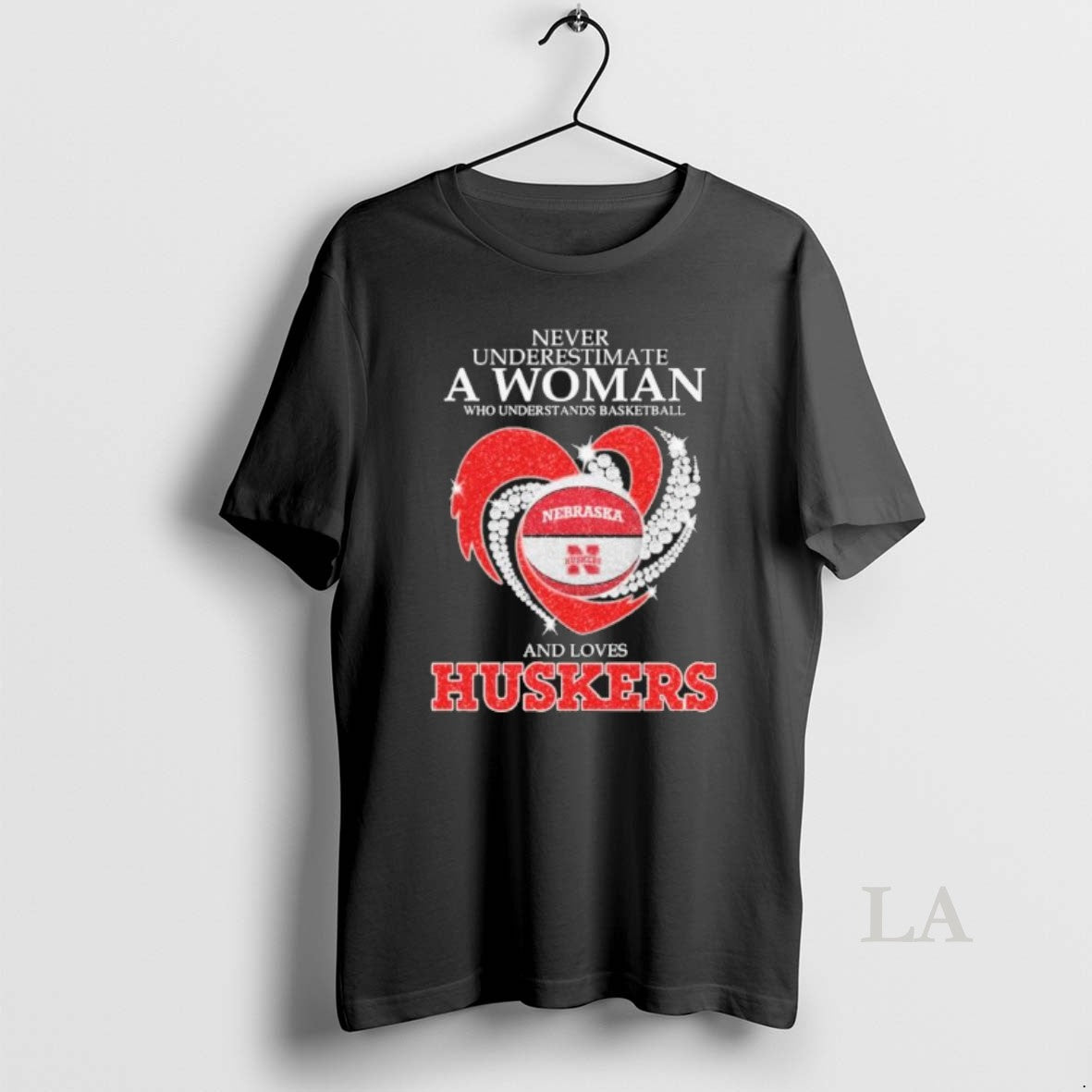 Original Never Underestimate A Woman Who Understands Basketball And Loves Nebraska Basketball 2026