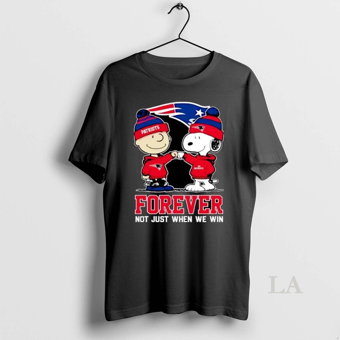 Original New England Patriots Charlie Brown And Snoopy Forever Not Just When We Win