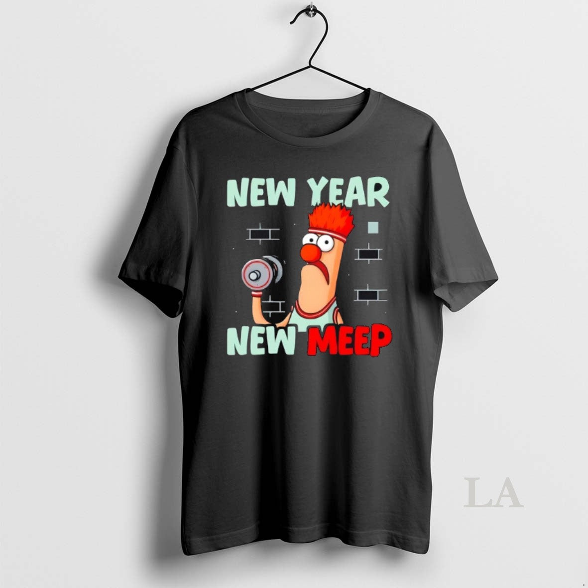 Original New Year New Meep Gym Cartoon