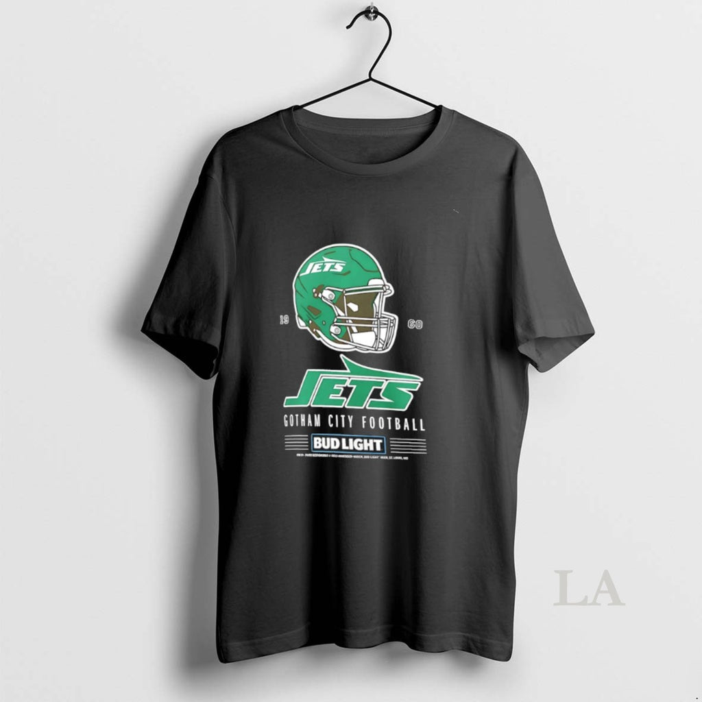 Original New York Jets Bud Light 1960 Gotham City Football Helmet