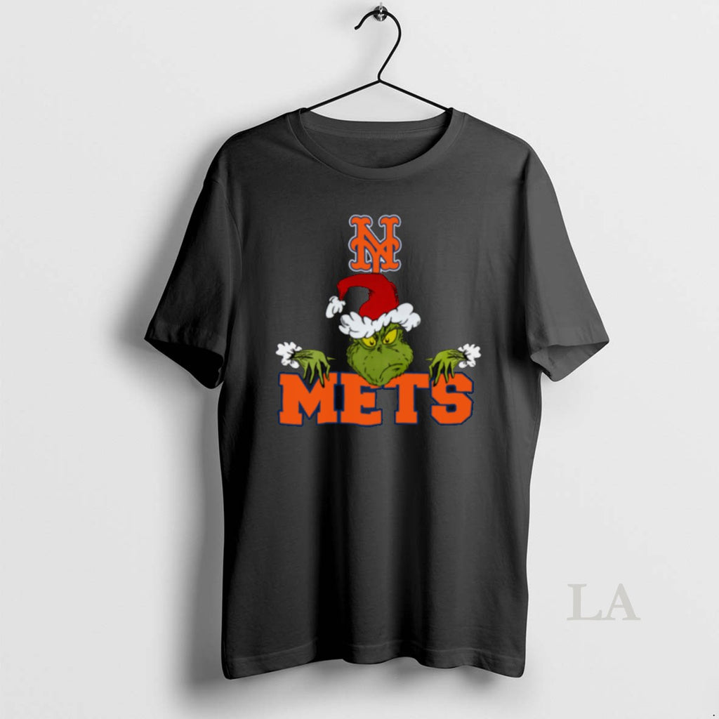 Original New York Mets Logo Baseball Grinch Christmas