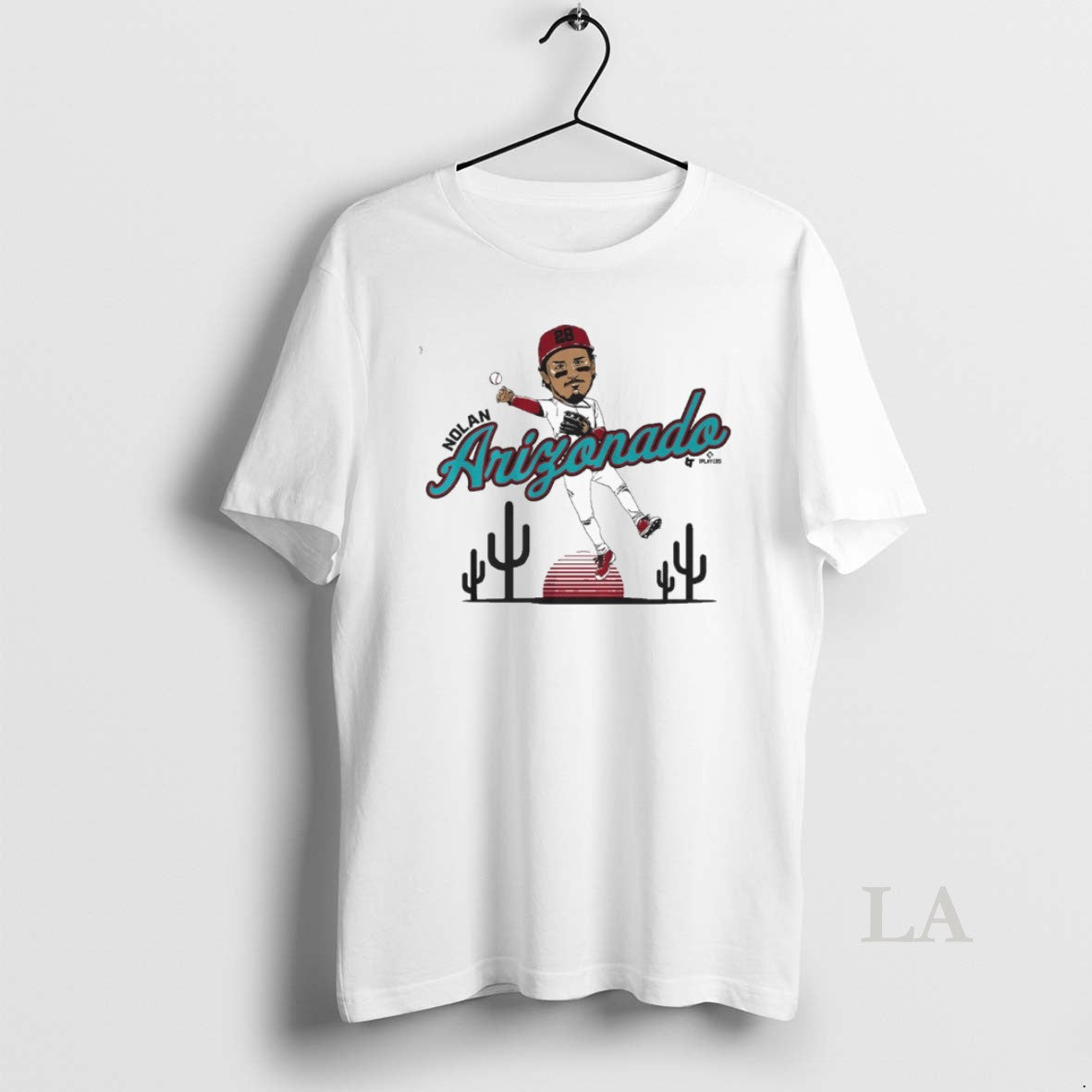 Original Nolan Arenado Arizonado Caricature Arizona Diamondbacks Mlb