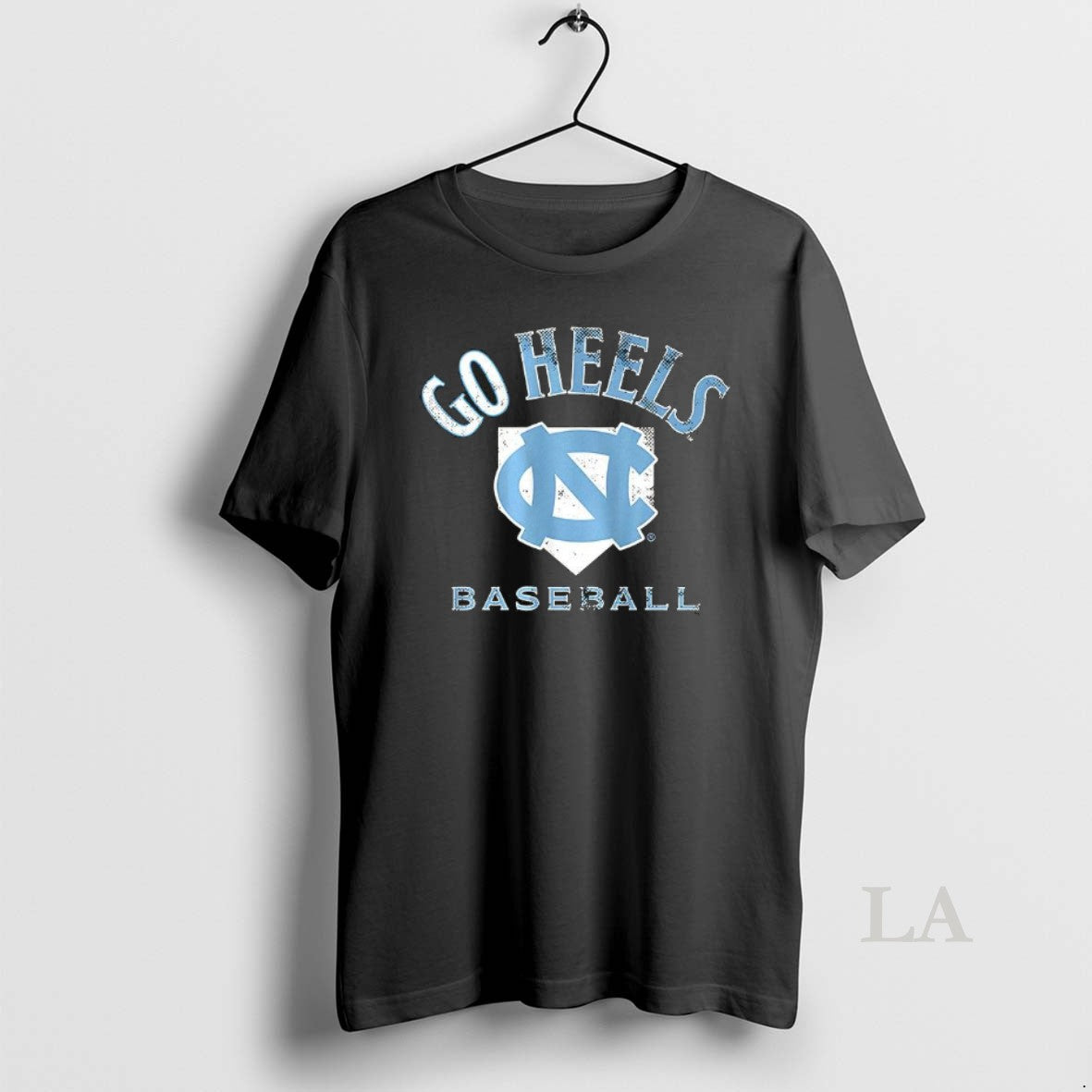 Original North Carolina Tar Heels Baseball Home Plate Go Heels
