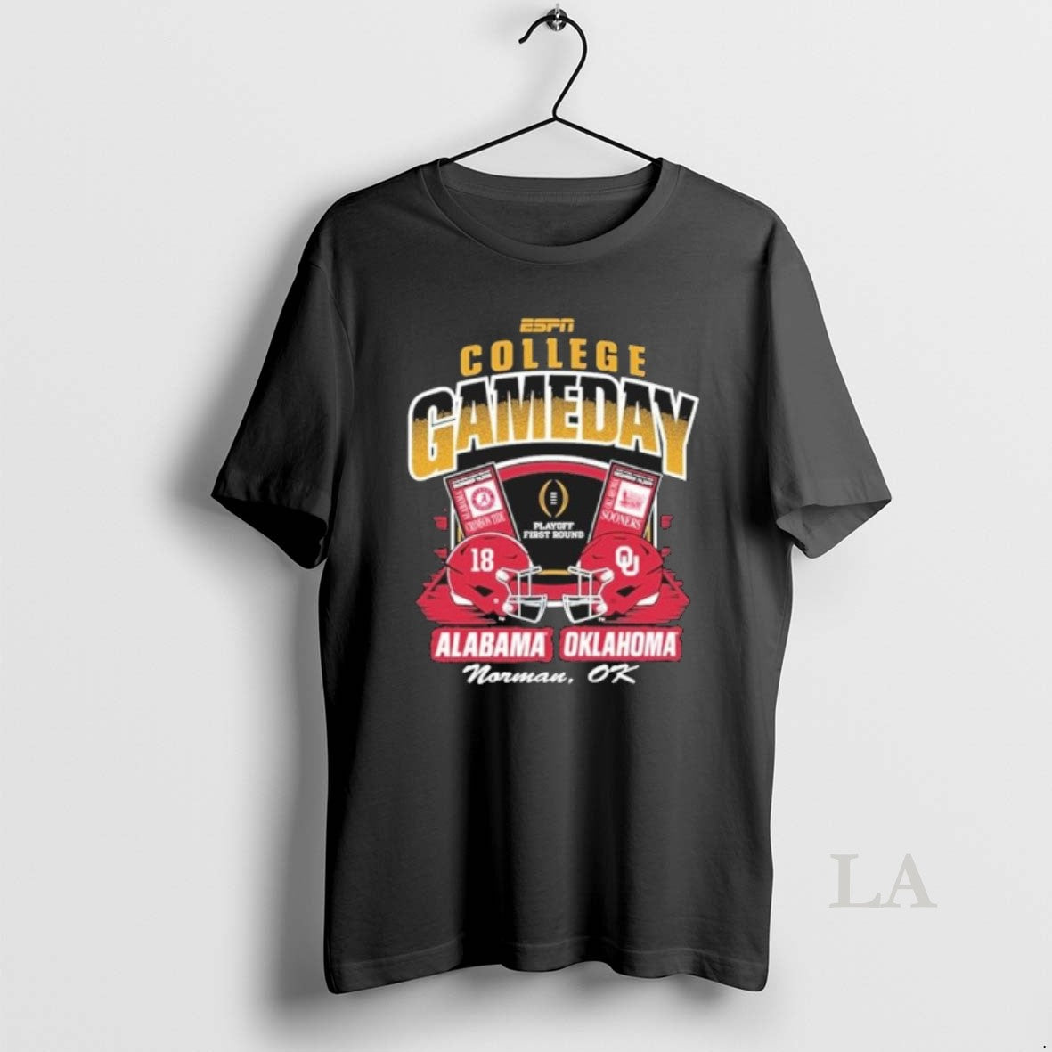 Original Oklahoma Sooners Vs Alabama 2025 Cfp First Round Head To Head Ticket