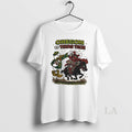 Original Oregon Ducks Vs Texas Tech Red Raiders Ncaa Playoff Football Mascots Fight Retro