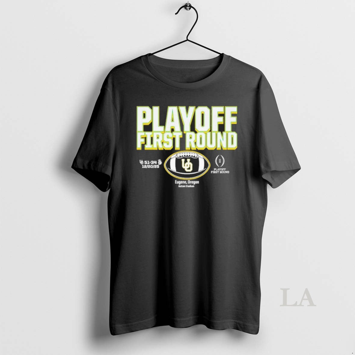 Original Oregon Football Ducks First Round Winner 2025 Cfp