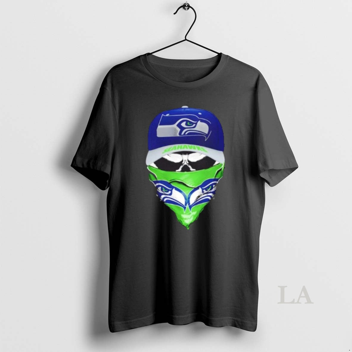 Original Outlaw Skull Gang Wearing A Cap X Seattle Seahawks