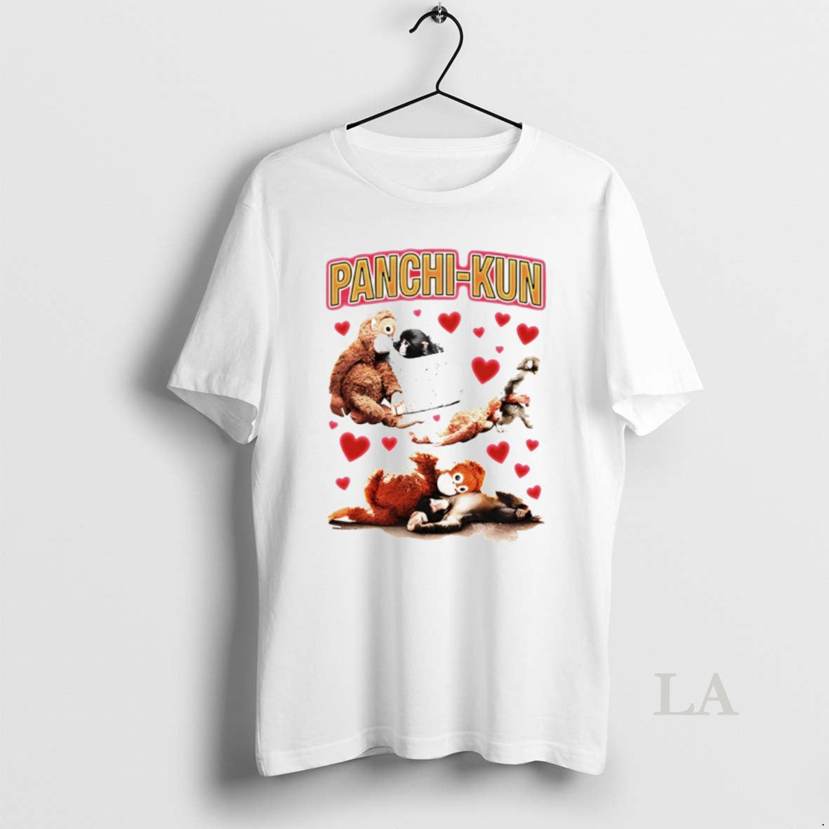Original Panchi Kun Rap Love Heart Graphic