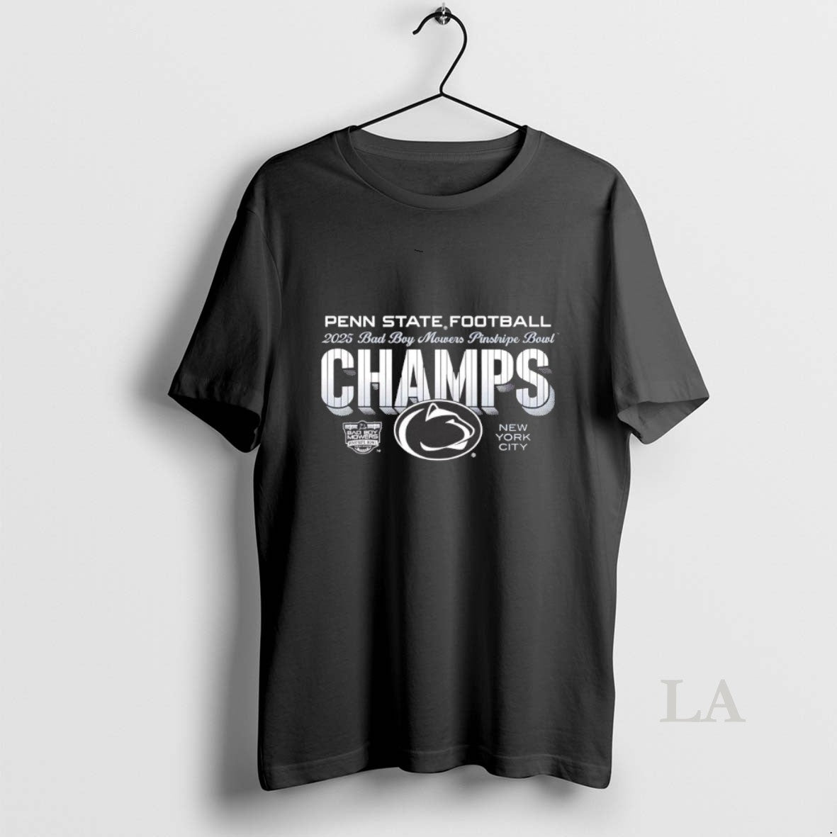 Original Penn State 2025 Pinstripe Bowl Champs Bad Boy Mowers