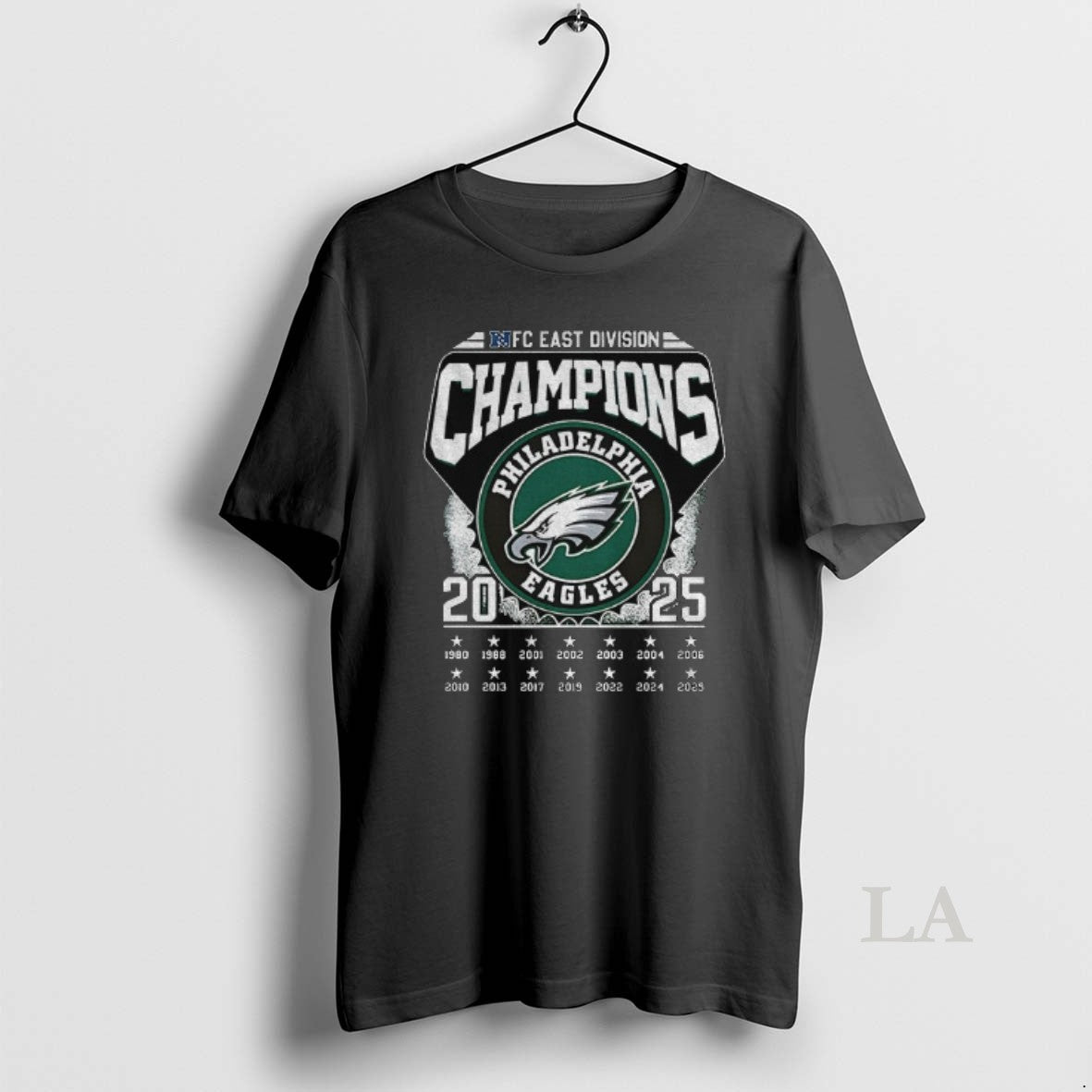 Original Philadelphia Eagles Football East Division Champions 2025