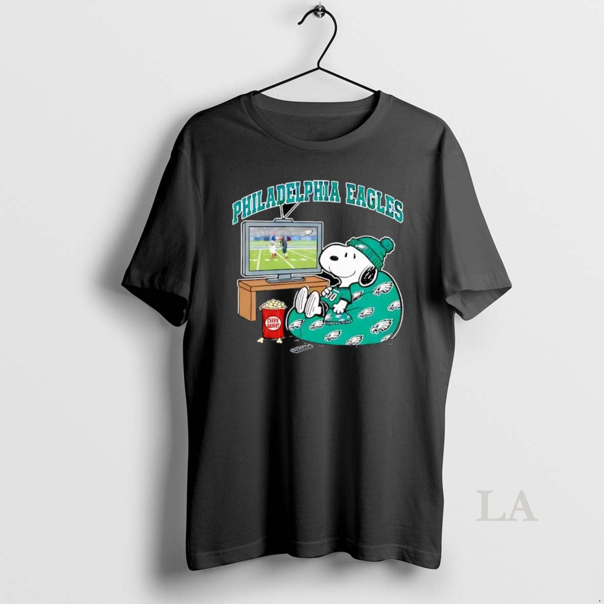 Original Philadelphia Eagles Snoopy Cozy Game Day Peanuts Style