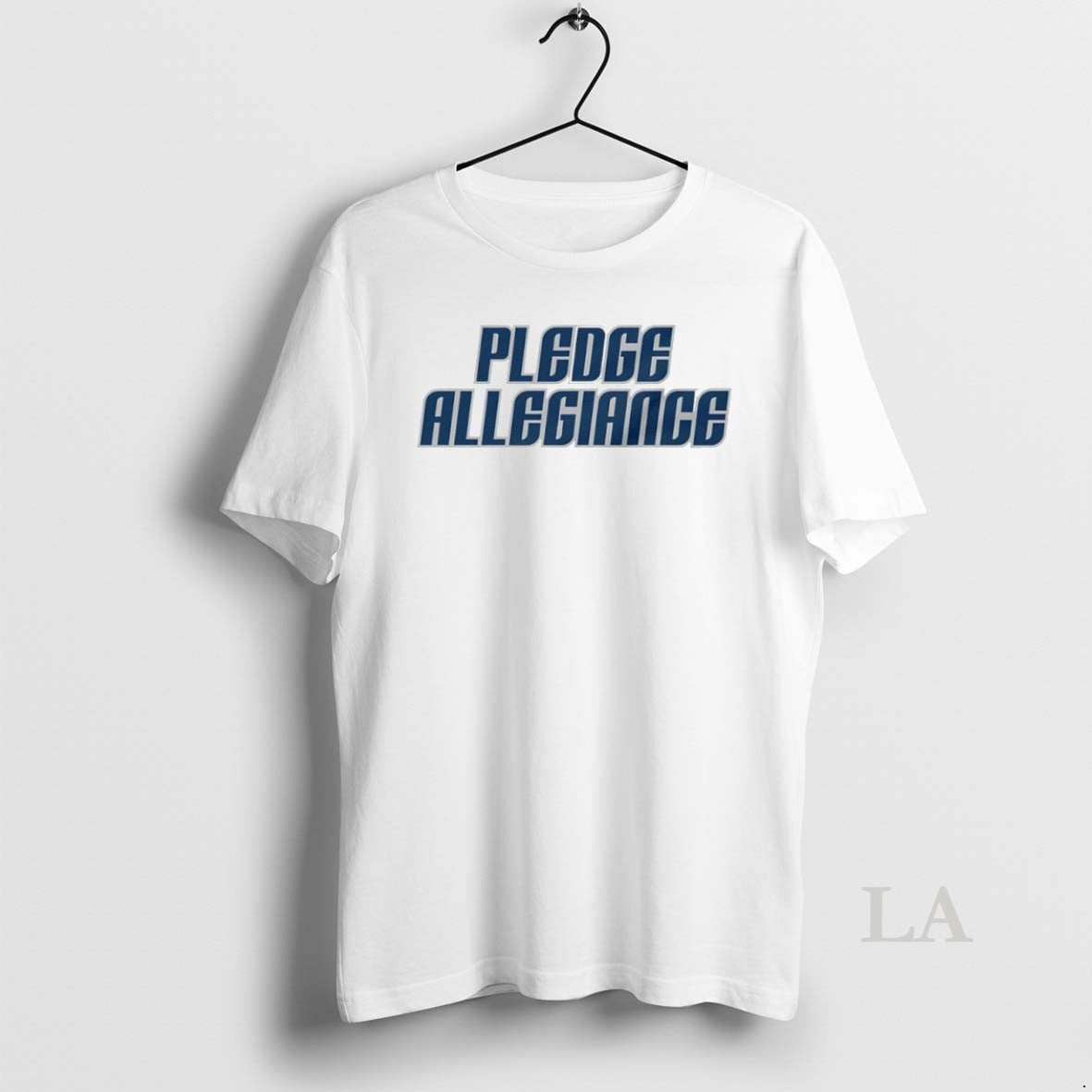 Original Pledge Allegiance White Dallas Mavericks Circle