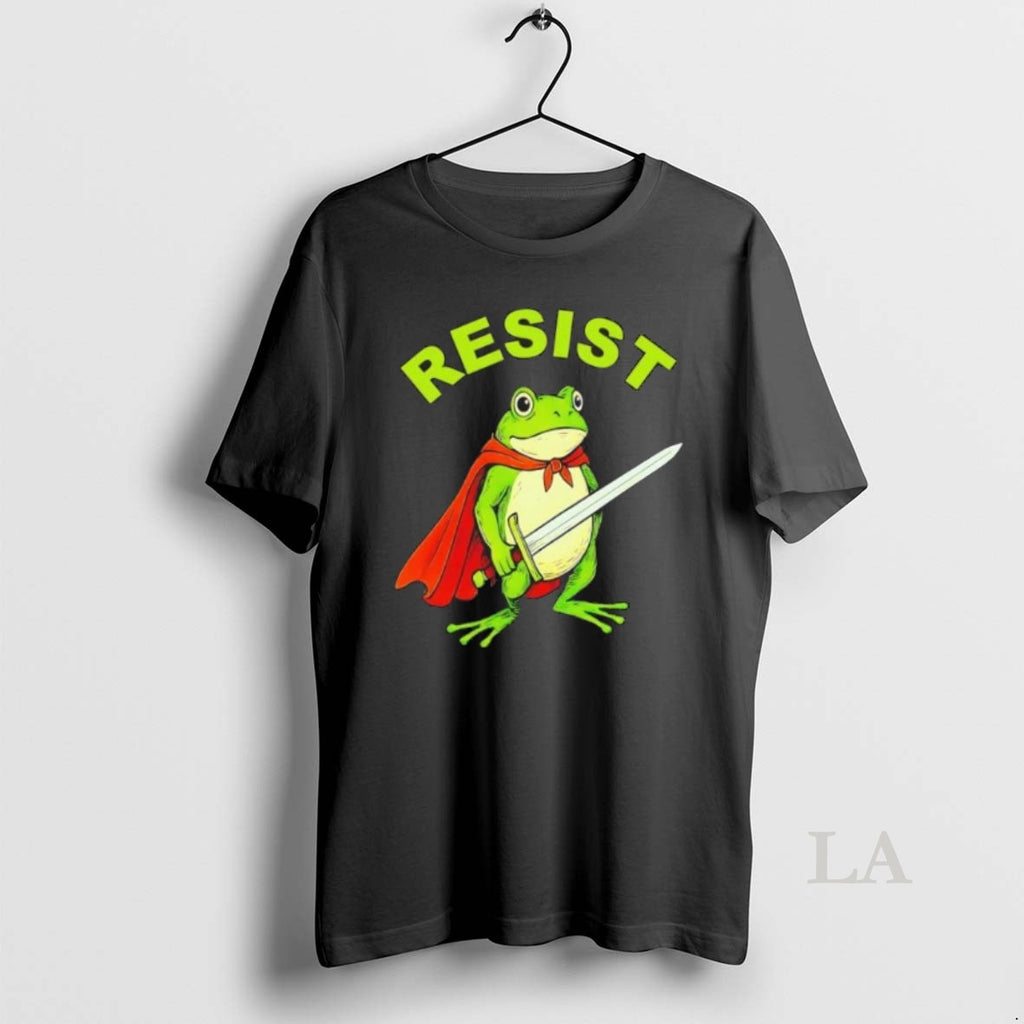 Original Portland Frog Resist Anti Ice Fascism Protest