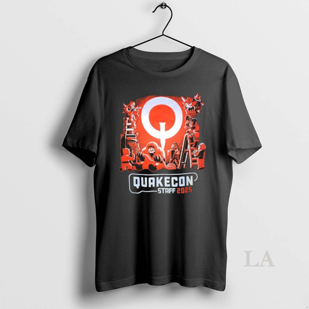 Original Quakecon 2025 Lan Party Logo Game Lover