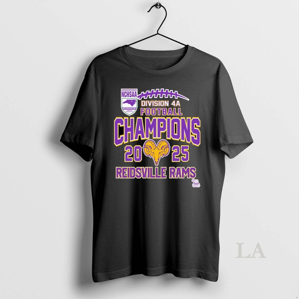 Original Reidsville Rams Nchsaa Division 4a Football Champions 2025
