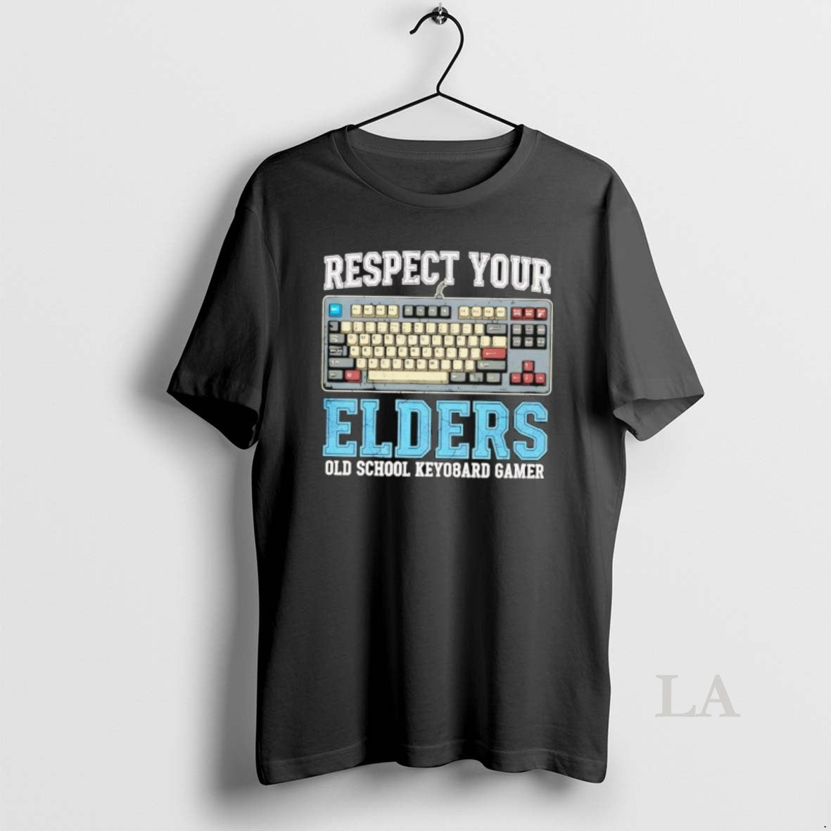 Original Respect Your Elders Old School Keyboard Gamer Gift