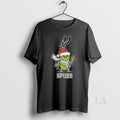 Original San Antonio Spurs X Grinch Santa Lights Christmas 2025 Long Sleve