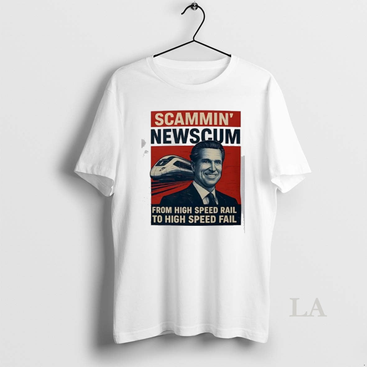 Original Scammin Newscum Parody From High Speed Rail To High Speed Fail