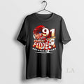 Original Sergei Fedorov 91 Detroit Red Wings Hockey Player Name