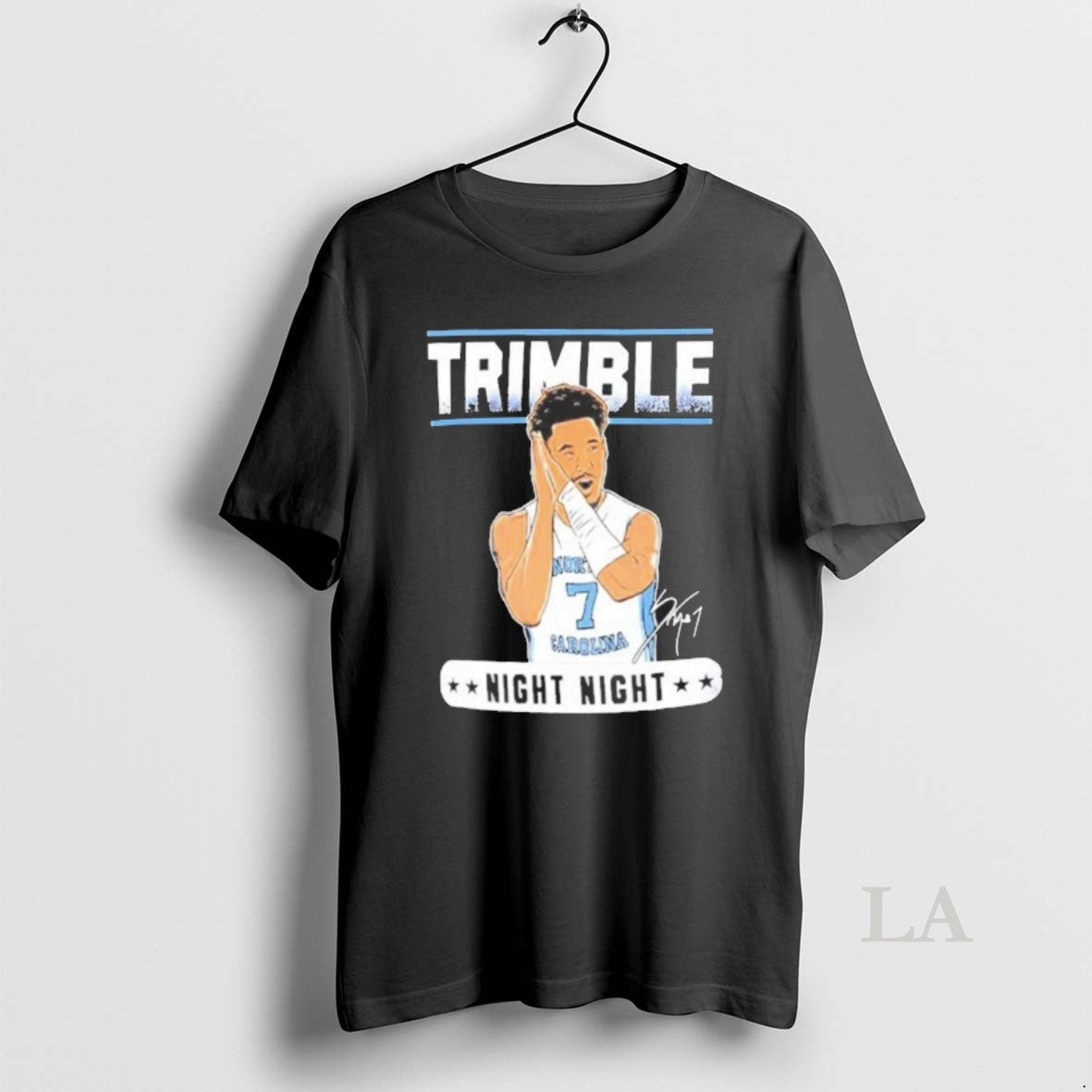 Original Seth Trimble North Carolina Tar Heels Night Night