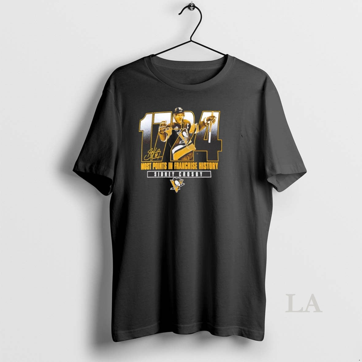 Original Sidney Crosby 1724 Most Points In Franchise History Pittsburgh Penguins