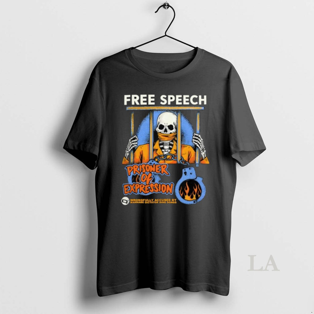 Original Skeleton Prisoner Of Expression Free Speech Wrongfully Accused By Wannabe Dictator Ding Dongs